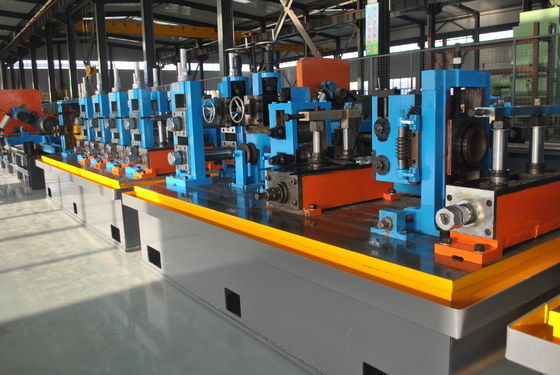 Diâmetro automático 13-50 x 0,6-2 mm placa de aço Tube Mill máquina máquina de oficina para fazer tubo quadrado