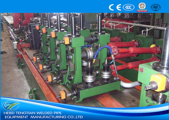 Máquina de fabricação de tubos de aço profissionais de cor azul durável 80m / min CE