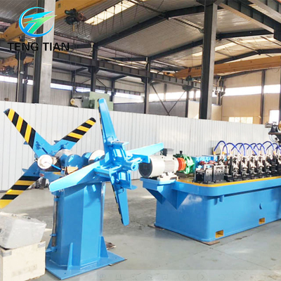 Máquina de fabricação de tubos de aço carbono
