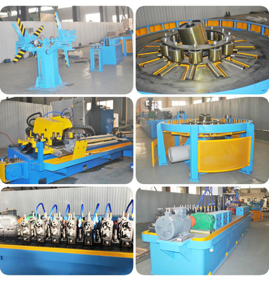 Máquina de fabricação de tubos de aço carbono
