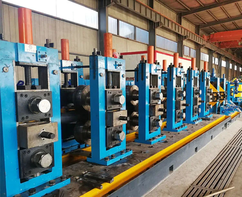 500KW 380V Potência de Alta Frequência Soldado de Tubo Mill Roll Forming Sistema de Controle PLC