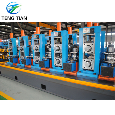 Máquina de fabricação de tubos de aço industrial de precisão 30-100m / min Velocidade do moinho