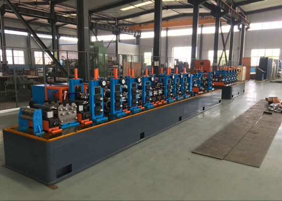 Máquina de produção de tubos de aço de alta frequência de 60 a 165 mm
