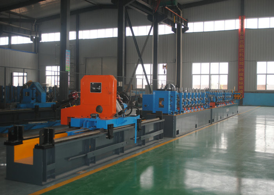 Fabricação de tubos de soldadura ERW de aço e linha de produção de tubos de soldadura de costura reta