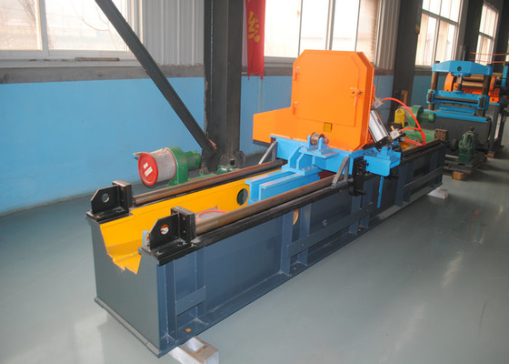 Máquina de moagem automática de tubos CNC para tubos redondos estruturais