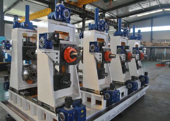 Máquina de fabricação de tubos soldados, manual ou automática