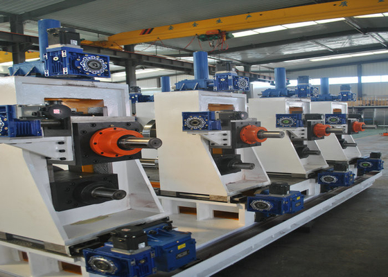 Máquina de produção de tubos metálicos de alta eficiência / moinho de tubos quadrados