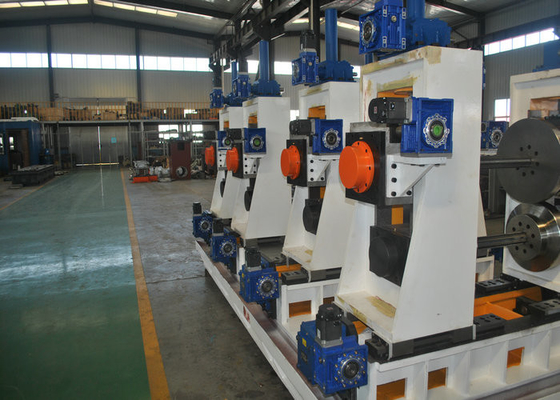 Máquina de produção de tubos metálicos de alta eficiência / moinho de tubos quadrados
