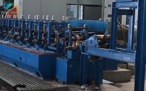 Máquina automática de moldagem de tubos Máquina de fabricação de tubos de aço carbono Máquina de moldagem de tubos ERW