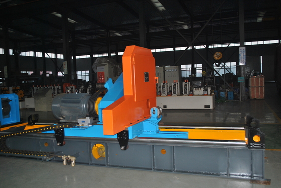 Máquina de moldagem de tubos de alta frequência Máquina de moldagem de bobinas laminadas a quente 114 mm para tubos redondos