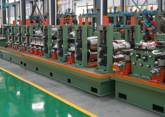 Q235 Máquina de fabricação de tubos de aço carbono para tubos redondos de vários tamanhos