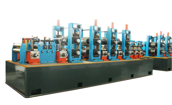 70m/min Velocidade 165mm Diâmetro Controle PLC Máquina de Fabricação de Tubos de Aço de Carbono