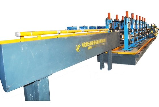30m / min Máquina de fabricação de tubos de aço de operação simples para tubos redondos