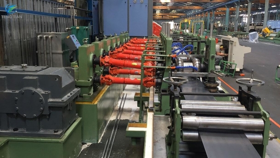 Máquina de fabricação automática de tubos de aço seguros para tubos quadrados