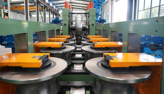 Máquina de fabricação de tubos de aço de 12 mm de 380 V