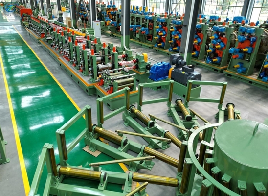 Máquina de fabricação de tubos de aço para janelas decorativas para tubos redondos