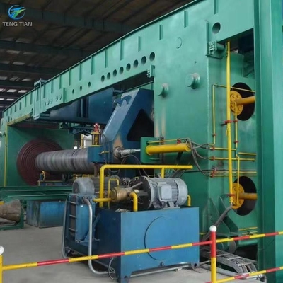 Máquina de formação de tubos de aço de ensaio de tubos hidrostáticos para tubos espirais