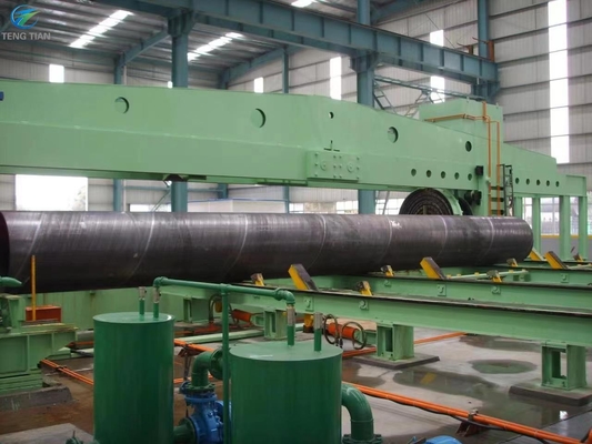 Máquina de formação de tubos de aço de ensaio de tubos hidrostáticos para tubos espirais