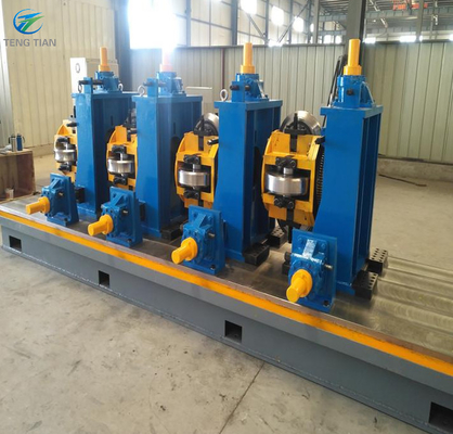 Máquina de fabricação de tubos de aço de alta precisão Ajuste do servomotor