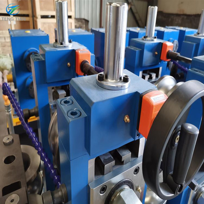 Máquina de fabricação de tubos de aço de alta precisão Ajuste do servomotor