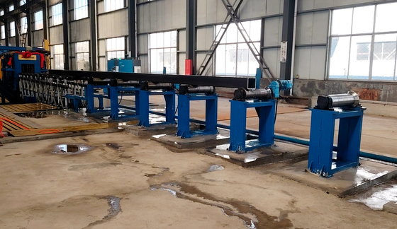 Máquina de fabricação de tubos totalmente automática Moagem de serra a frio Ajuste flexível