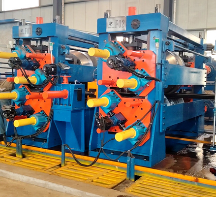 Máquina de moagem automática de tubos com servomotor para tubos quadrados de 400x400