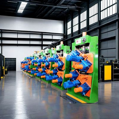 Moinho de tubos soldados de alta frequência de aço carbono MS circular