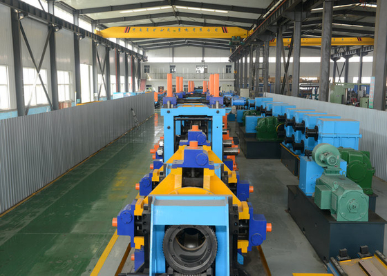 Máquina de moldagem de tubos avançada Máquina de fabricação de tubos quadrados / Máquina de formação de tubos de aço