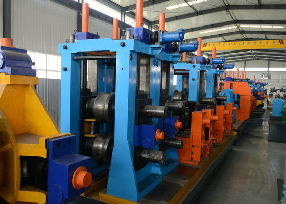 Máquina de moldagem de tubos avançada Máquina de fabricação de tubos quadrados / Máquina de formação de tubos de aço