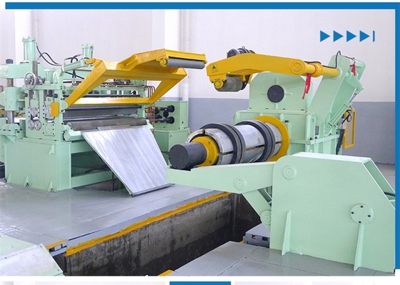 1600 mm Composto de Uncoiler Feeder Slitter e Recoiler máquina de corte de aço
