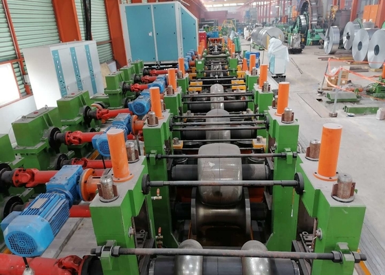 Solda reta 50m/Min Steel Pipe Production Line da emenda de Erw