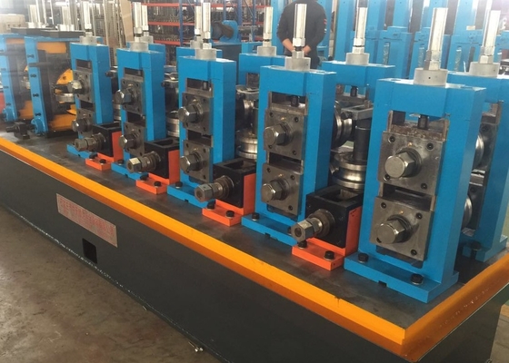 Linha de produção de tubos de aço de duplo raio de alta precisão 100m/min