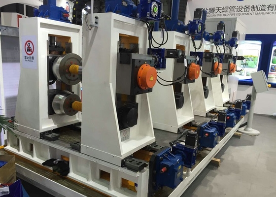 Moinho de tubos automático de costura recta 3 mm Hf soldado para tubos de construção