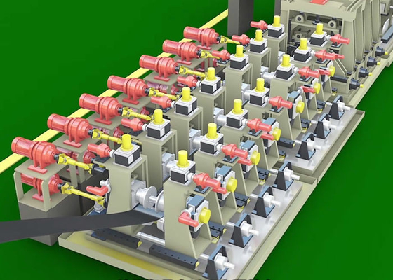 Soldeiro de solo de 30x30mm completo Tubos de aço carbono quadrados de tubos automáticos