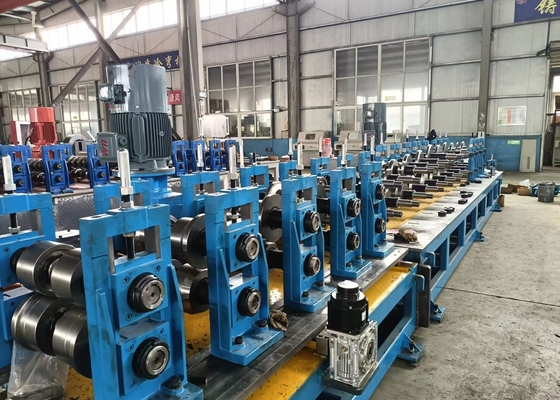 Máquina de fabricação de tubos de aço de baixo investimento para infra-estruturas