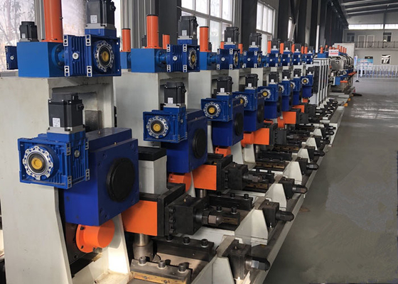 Máquina de laminagem automática de tubos quadrados de 100x100 mm