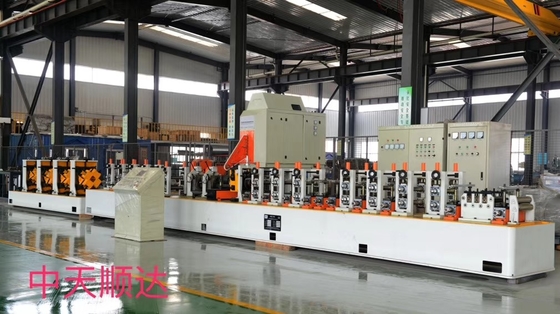Máquina de moldagem de tubos de aço retangular quadrada de precisão para tubos de aço inoxidável de aço carbono e de aço galvanizado