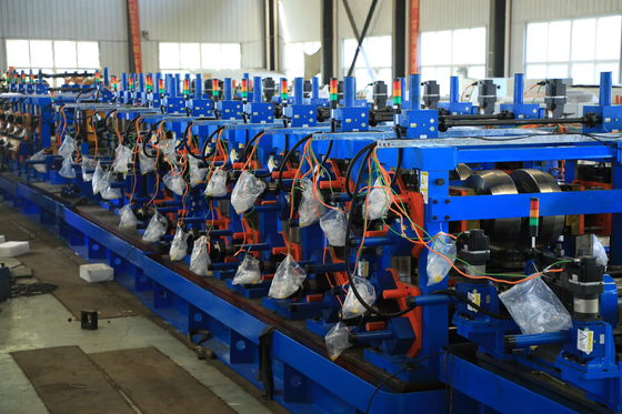 Quadrado automático completo do moinho de tubulação de 200x200mm Erw para o aço galvanizado
