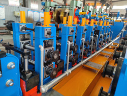 Máquina de Tubos Redondos Soldados por Alta Frequência de 89mm para Aço Carbono