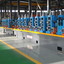 Eficiência 100m/min Velocidade máquina de moagem de tubos 300mm comprimento de rolos Plc controlado