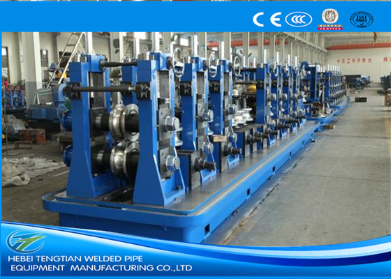 Espessura máxima laminada 170 * 170mm da bobina 8mm do moinho de tubo máquina azul