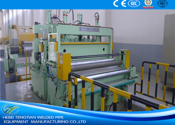 Máquina profissional da talhadeira da chapa metálica, metal que corta a linha peso máximo da bobina 30T