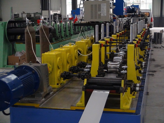 Máquina de fabricação de tubos de aço 40-114 mm OD