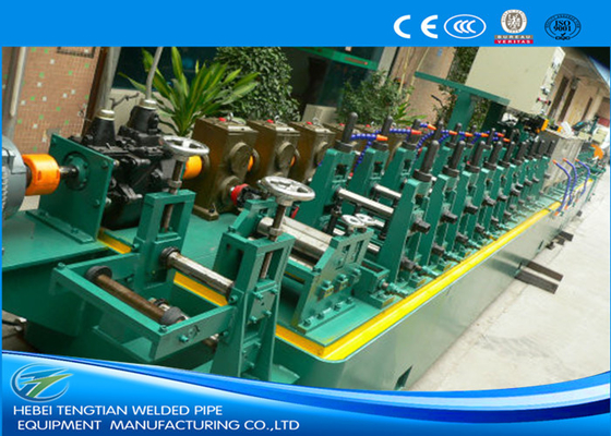 Máquina de Fabricação de Tubos de Aço ERW com Controle PLC 76-168mm DE
