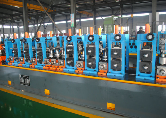 Máquina do moinho de tubo do aço carbono HG76 para emenda reta de alta frequência a tubulação soldada