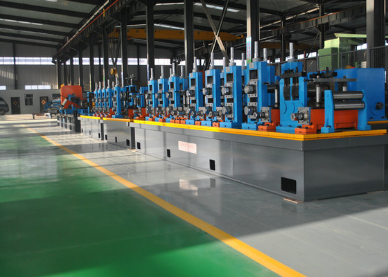 Máquina automática de fabricação de tubos de aço HF, SS Tube Mill 21 - 63mm Dia