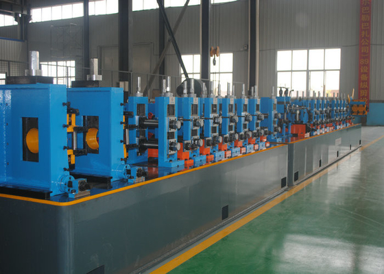 Máquina de moldagem de tubos de costura reta ERW, Ss Tube Mill Frequência 50HZ