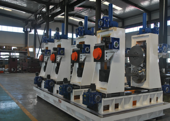 Linha quadrada automática completa tubulação do moinho de tubo de ERW que faz a máquina 30-80m/min