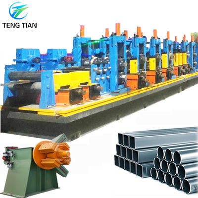 Máquina de fabricação de tubos de aço galvanizado de aço carbono