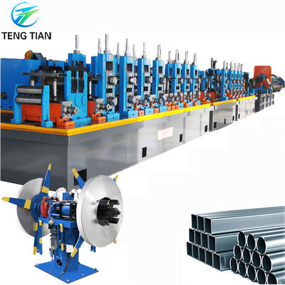 Máquina de fabricação de tubos metálicos de alta eficiência totalmente automática